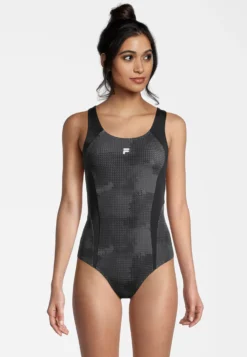 Fila Sanya AopCostume Da BagnoBlack Pills Camo Aop Donna Abbigliamento 1FI81E001-Q11