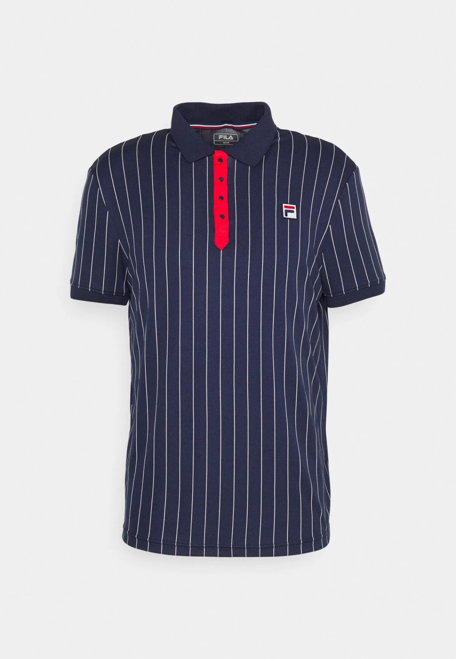 Fila StripesPoloNavy/White Uomo Abbigliamento 1FI42D005-K12 5 Fila StripesPoloNavy/White Uomo Abbigliamento 1FI42D005-K12 - immagine 5