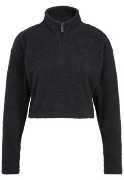 Fila Apparel Cayenne Cropped Half Zip - Felpa In Pile - Phantom -Negozio al dettaglio Fila 69433fc6ae894484b7fbd75652f8dd38 scaled