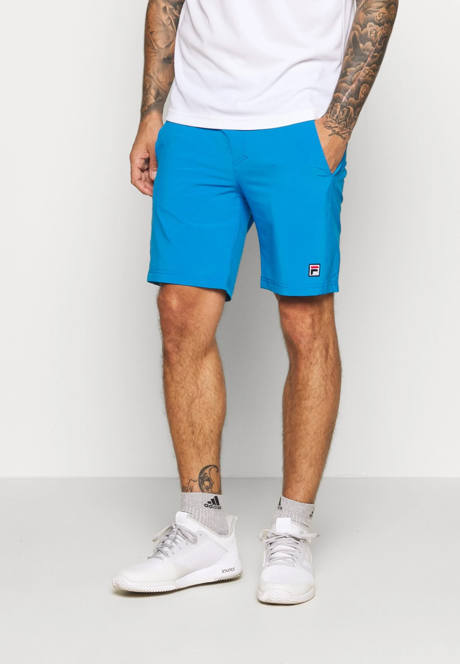 Fila SantanaPantaloncini SportiviSimply Blue Uomo Abbigliamento 1FI42E001-K12 1 Fila SantanaPantaloncini SportiviSimply Blue Uomo Abbigliamento 1FI42E001-K12