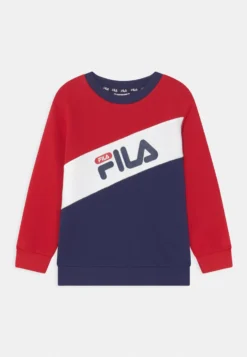 Fila Caciatti Crew UnisexFelpaMedieval Blue/True -Bright White Bambini Pullover & Cardigan 1FI26K01Q-K11