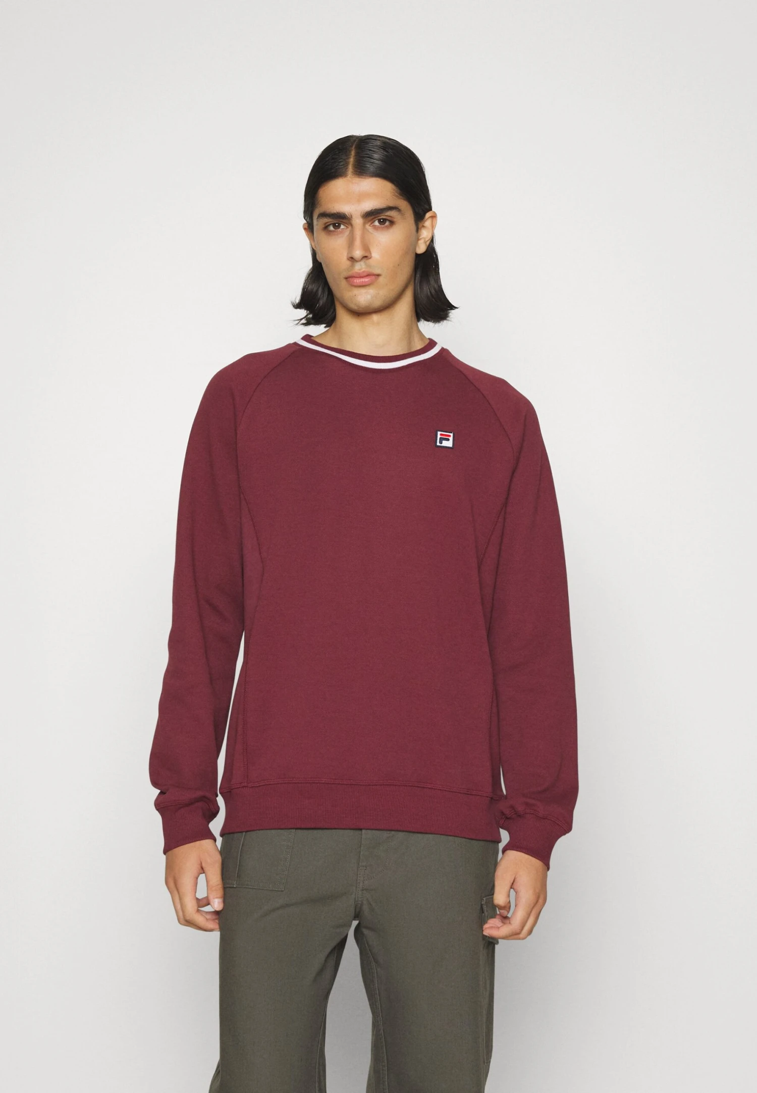 Fila Bilecik Raglan Crew FelpaTawny Port Uomo Maglieria E Felpe 1FI21001G-G11 3 Fila Bilecik Raglan Crew FelpaTawny Port Uomo Maglieria E Felpe 1FI21001G-G11 - immagine 3