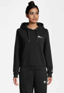 Fila Brieden - Felpa Con Cappuccio - Black