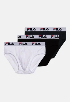 Fila Junior Boy Brief 3 PackSlipBlack/White/Navy Bambini Intimo E Per La Notte 1FI84A00C-A11