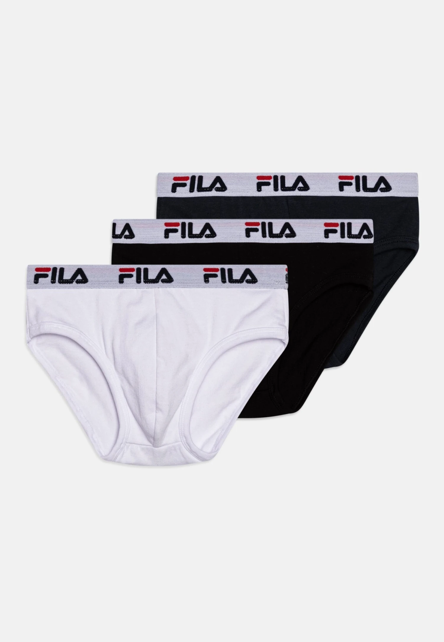 Fila Junior Boy Brief 3 PackSlipBlack/White/Navy Bambini Intimo E Per La Notte 1FI84A00C-A11 1 Fila Junior Boy Brief 3 PackSlipBlack/White/Navy Bambini Intimo E Per La Notte 1FI84A00C-A11