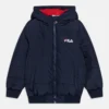 Fila Berkoth Kids Padded UnisexGiacca InvernaleBlack Iris Bambini Abbigliamento Outwear 1FI26L00O-K11