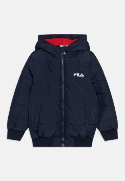 Fila Berkoth Kids Padded UnisexGiacca InvernaleBlack Iris Bambini Abbigliamento Outwear 1FI26L00O-K11