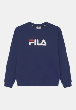 Fila Sordal Classic Logo Crew UnisexFelpaMedieval Blue Bambini Pullover & Cardigan 1FI26K01T-K11