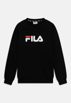 Fila Sordal Classic Logo Crew UnisexFelpaBlack Bambini Pullover & Cardigan 1FI26K01J-Q11