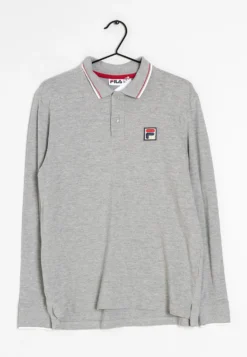 Fila PoloGrey Uomo Abbigliamento ZIR0133RR-001