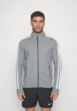 Fila NeilFelpa Con ZipDark Grey Melange Uomo Abbigliamento 1FI42F01R-C11