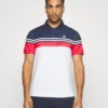 Fila PaulPoloWhite/Red Uomo Abbigliamento 1FI42D04K-A12