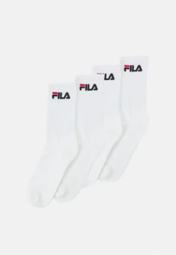 Fila Socks Italia 4 Pack - Calze - White