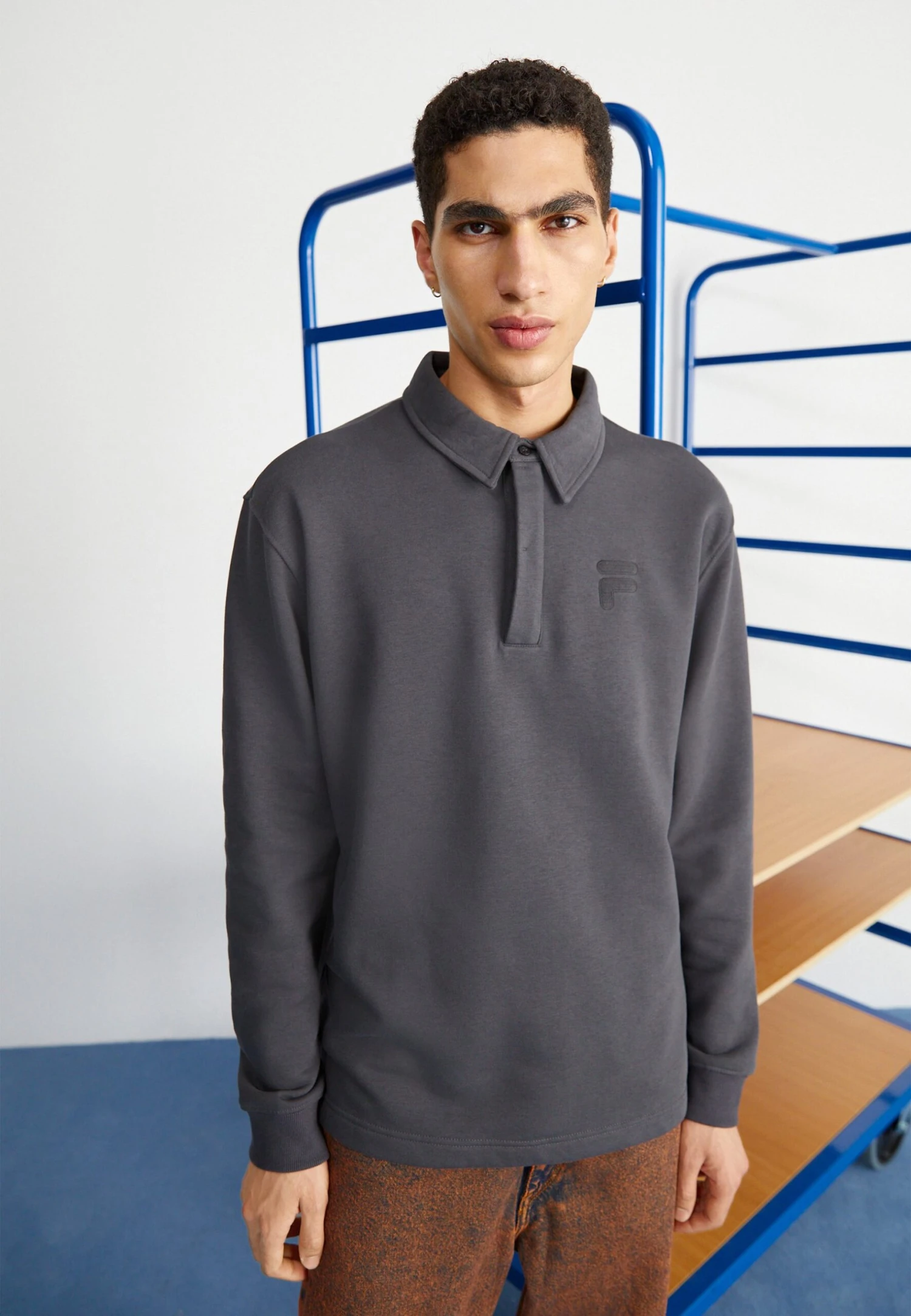 Fila Coursan - Maglietta A Manica Lunga - Phantom 1 Fila Coursan - Maglietta A Manica Lunga - Phantom