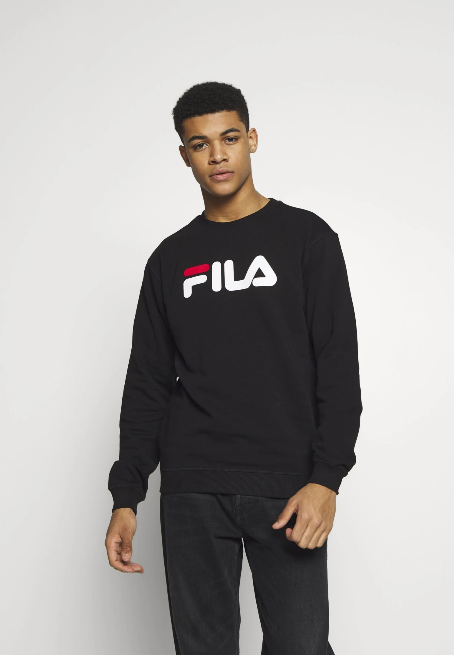 Fila PureFelpaBlack Uomo Maglieria E Felpe 1FI22S01G-Q11 1 Fila PureFelpaBlack Uomo Maglieria E Felpe 1FI22S01G-Q11