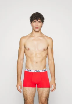 Fila Boxershorts 3 Pack - Culotte - Red/White/Black