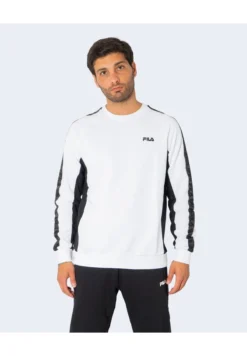 Fila Maglietta A Manica LungaWhite Uomo T-shirt E Polo 1FI22D000-A11