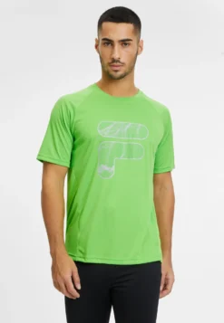 Fila Riverhead T-Shirt Con StampaJasmine Green Uomo T-shirt E Polo 1FI42D04R-M11