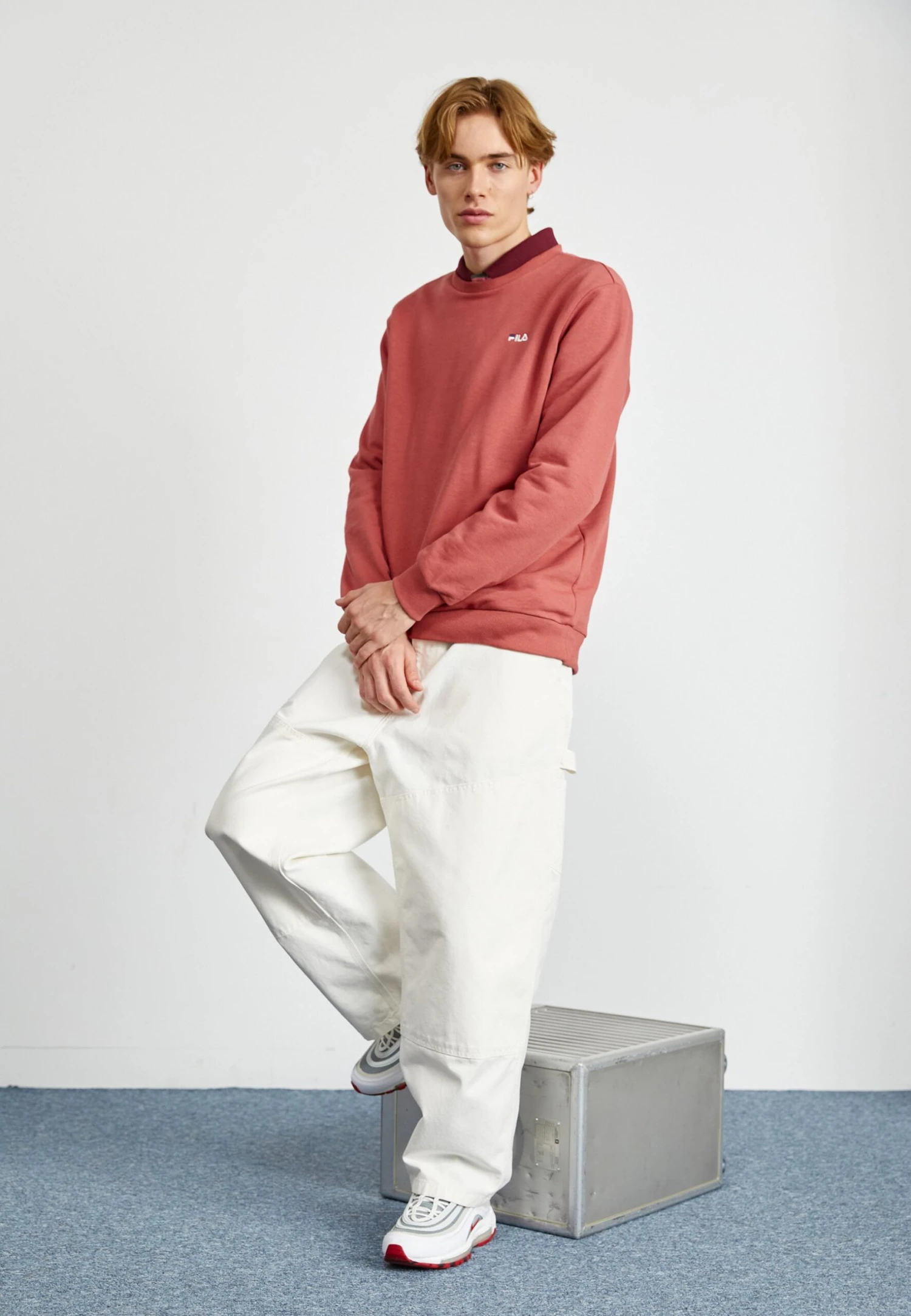 Fila Medico SporFelpaMarsala Uomo Maglieria E Felpe 1FI22S07D-G11 2 Fila Medico SporFelpaMarsala Uomo Maglieria E Felpe 1FI22S07D-G11 - immagine 2