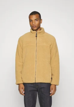 Fila Braunlage Jacket Unisex - Giacca In Pile - Beige