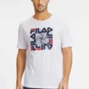 Fila BargenT-Shirt Con StampaWeiss Uomo T-shirt E Polo 1FI22O07O-A11