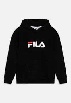 Fila Sande Classic Logo Hoody UnisexFelpa Con CappuccioBlack Bambini Pullover & Cardigan 1FI26K030-Q11