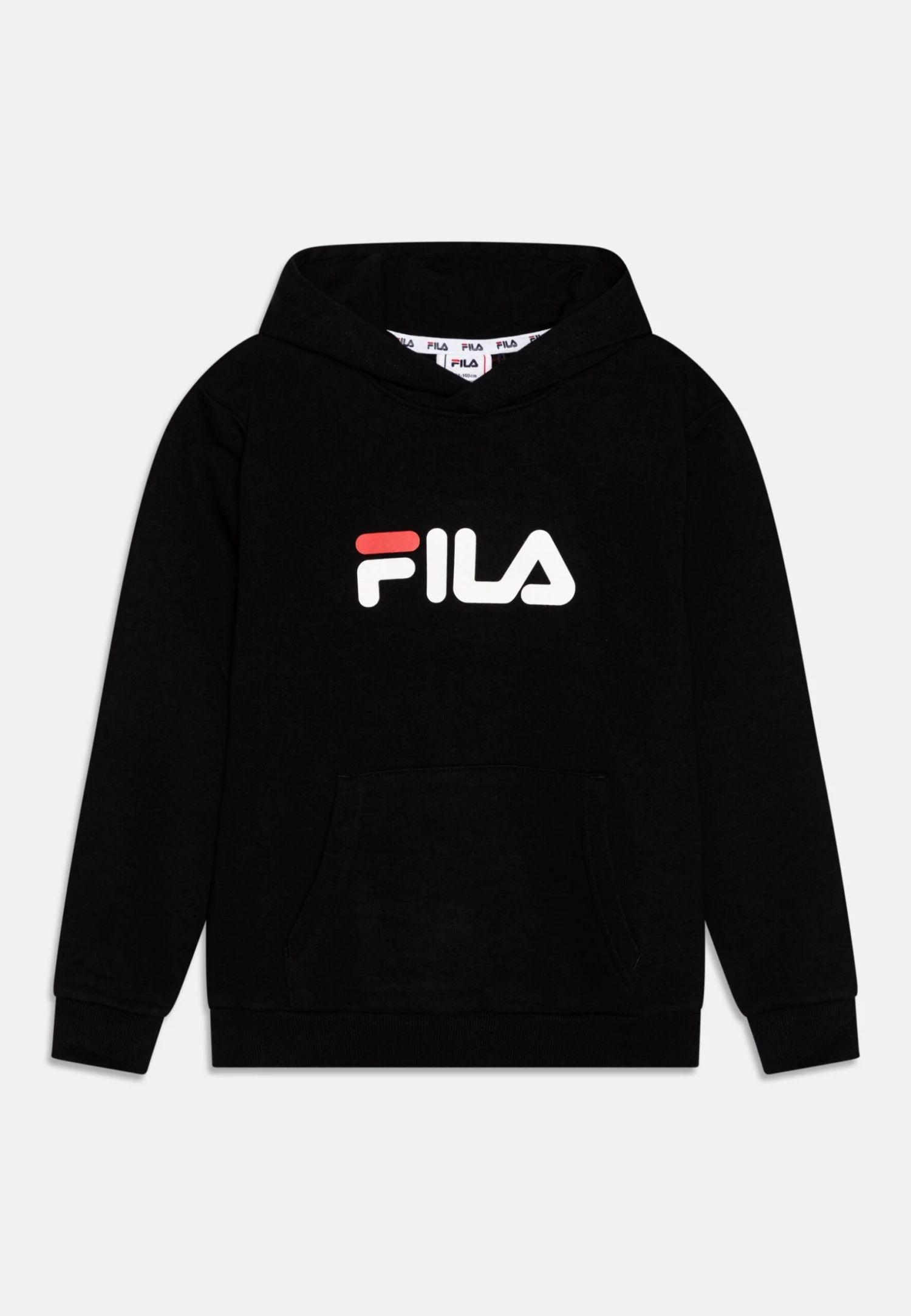 Fila Sande Classic Logo Hoody UnisexFelpa Con CappuccioBlack Bambini Pullover & Cardigan 1FI26K030-Q11 1 Fila Sande Classic Logo Hoody UnisexFelpa Con CappuccioBlack Bambini Pullover & Cardigan 1FI26K030-Q11