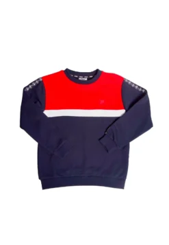 Fila Mateo Taped Crew Col- Felpa - Blue