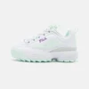 Fila DisruptorSneakers BasseWhite/Mint Bambini Sneakers 1FI16D01C-A11