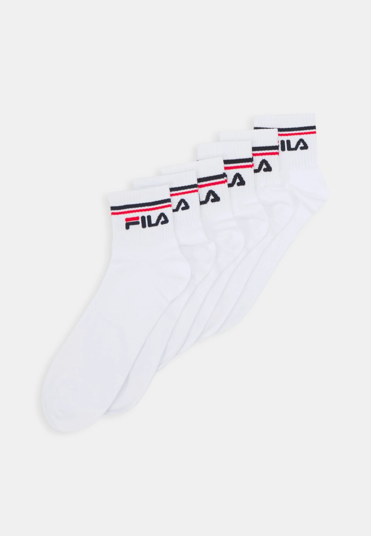 Fila Urban Quarter 6 Pack Unisex - Calze - White 1 Fila Urban Quarter 6 Pack Unisex - Calze - White