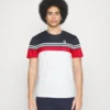 Fila MalteT-Shirt SportWhite/Red Uomo Abbigliamento 1FI42D040-A11