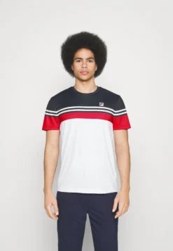 Fila MalteT-Shirt SportWhite/Red Uomo Abbigliamento 1FI42D040-A11