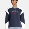 Fila Apparel Tiaret Crew - Felpa - Black Iris