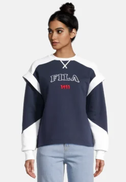 Fila Apparel Tiaret Crew - Felpa - Black Iris