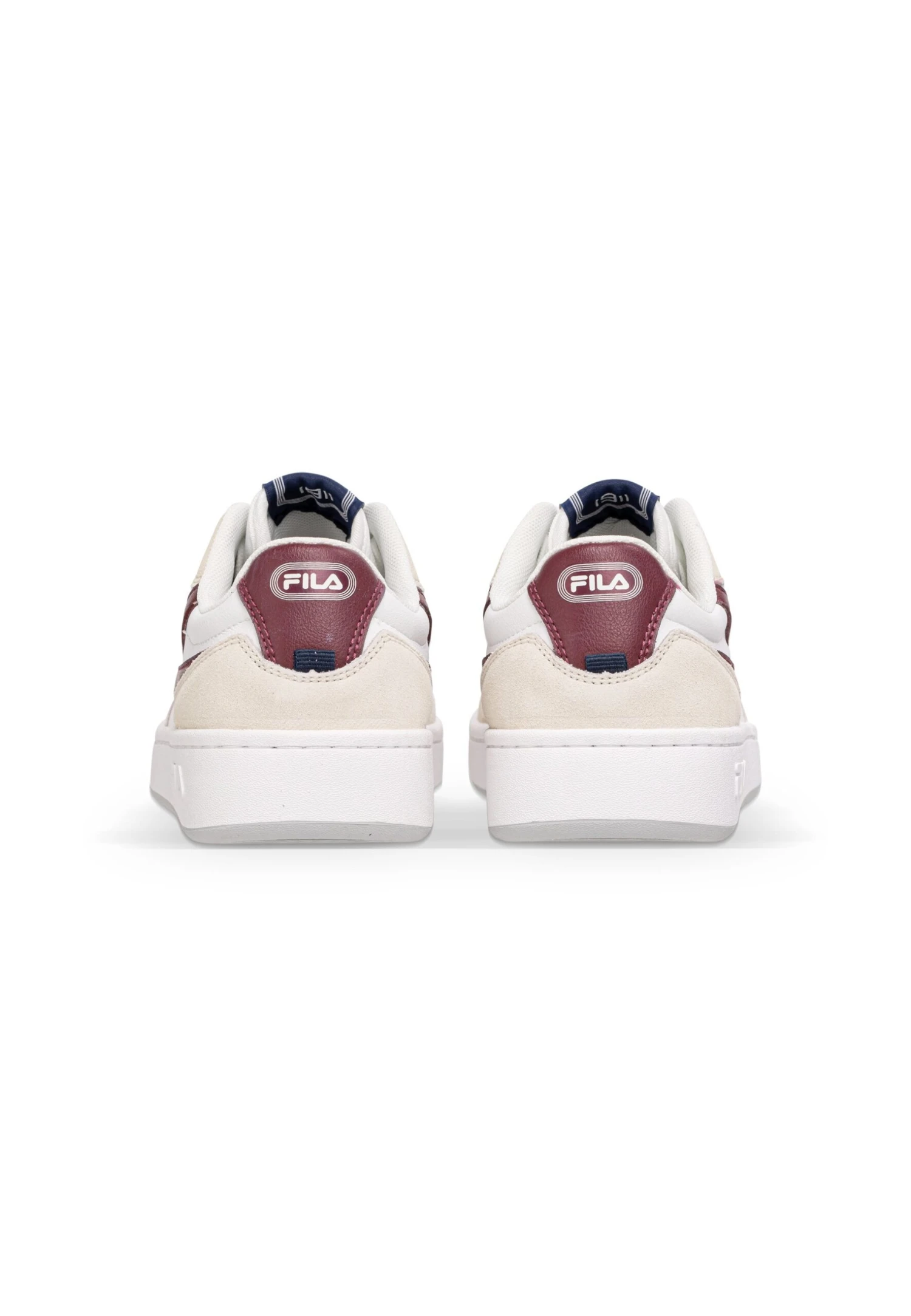 Fila Footwear Sevaro S - Sneakers Basse - White/Tawny Port 4 Fila Footwear Sevaro S - Sneakers Basse - White/Tawny Port - immagine 4