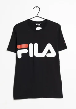 Fila T-Shirt Con StampaBlack Donna Abbigliamento ZIR02JI1X-001