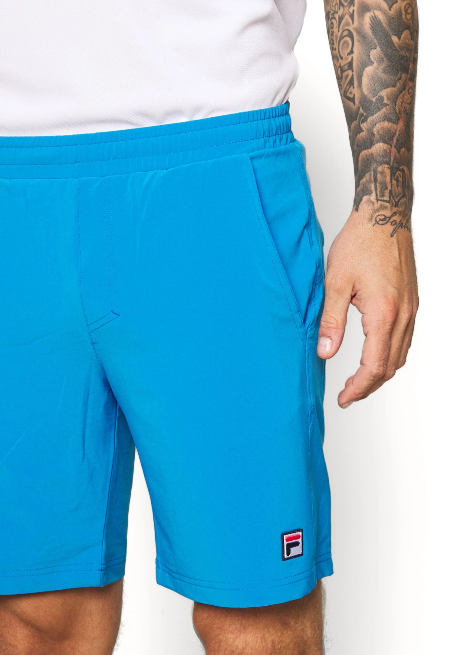 Fila SantanaPantaloncini SportiviSimply Blue Uomo Abbigliamento 1FI42E001-K12 5 Fila SantanaPantaloncini SportiviSimply Blue Uomo Abbigliamento 1FI42E001-K12 - immagine 5