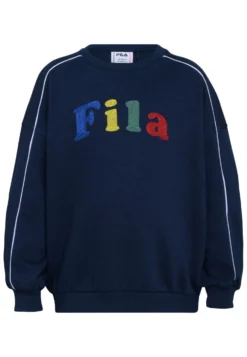 Fila Apparel Bishop Oversized Crew Neck - Felpa - Dark Blue