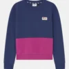 Fila Brügge Crew Cropped BlockedFelpaMedieval Blue/Wild Aster Bambini Pullover & Cardigan 1FI23K00R-K11
