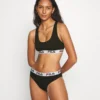Fila Woman Brazilian 3 PackSlipBlack Donna Intimo 1FI81R00V-Q11