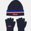 Fila Berea Beanies Gloves Set UnisexGuantiBlack Iris Bambini Guanti 1FI53W007-K11