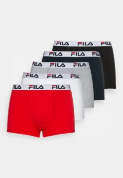 Fila Boxershorts 5 Pack - Culotte - Black/White/Grey/Navy/Red