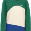 Fila Apparel Bliesdorf Blocked Felpa Con CappuccioVerdant Green Bambini Pullover & Cardigan 1FI24K015-M11