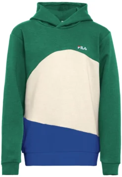 Fila Apparel Bliesdorf Blocked Felpa Con CappuccioVerdant Green Bambini Pullover & Cardigan 1FI24K015-M11