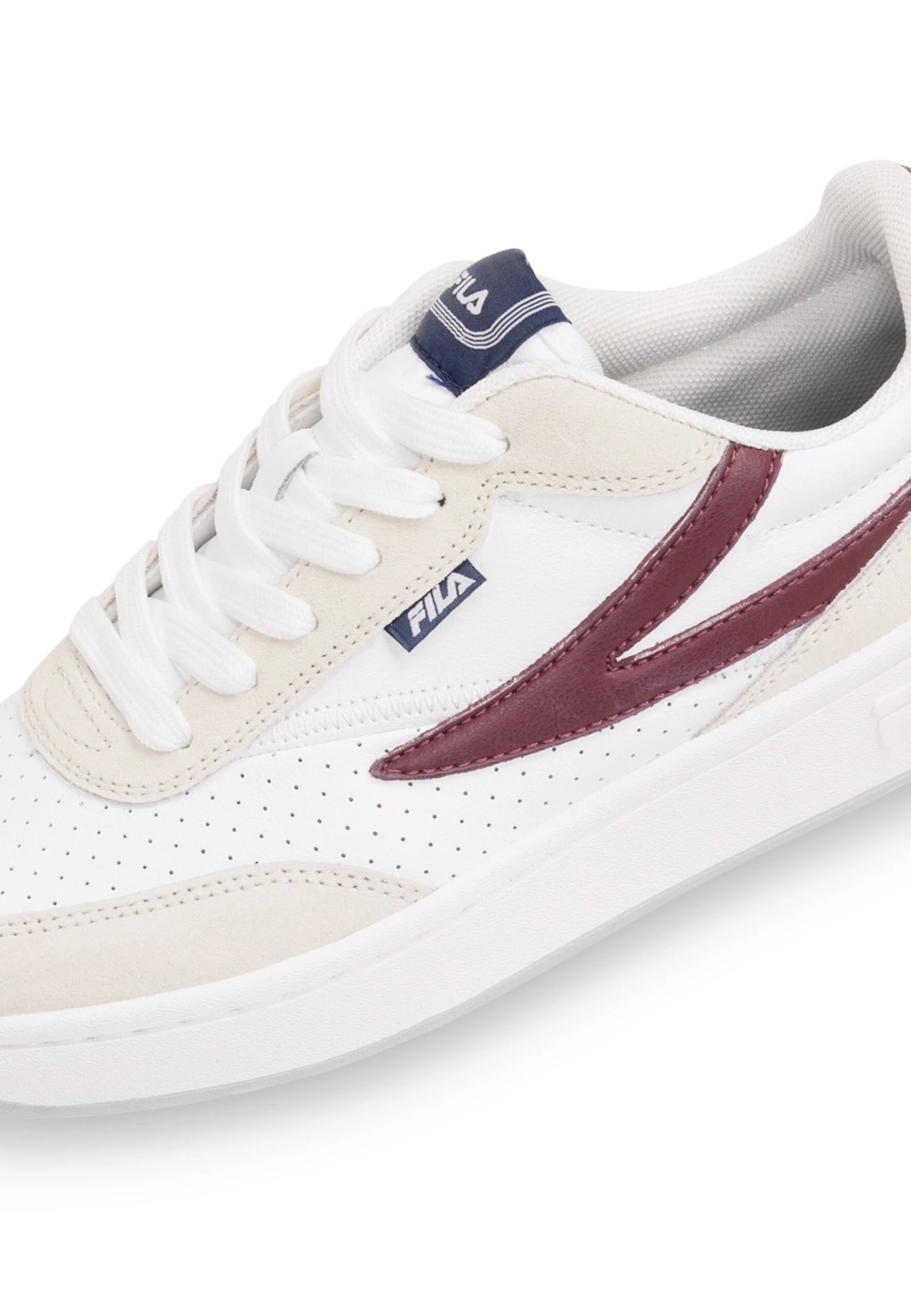 Fila Footwear Sevaro S - Sneakers Basse - White/Tawny Port 6 Fila Footwear Sevaro S - Sneakers Basse - White/Tawny Port - immagine 6