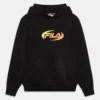 Fila Birx Graphic Hoody UnisexFelpa Con CappuccioBlack Bambini Pullover & Cardigan 1FI26K035-Q11