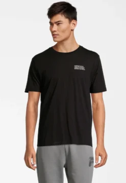 Fila BorneT-Shirt Con StampaSchwarz Uomo T-shirt E Polo 1FI22O07F-Q11 -Negozio al dettaglio Fila bce917268076467cb9821e64e22aadc8 scaled