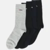 Fila Man Socks Italia 4 Pack - Calze - Black/Navy/Grey