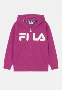 Fila Svindal Logo Zip UnisexFelpa Con ZipWild Aster Bambini Pullover & Cardigan 1FI26K02I-J11