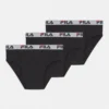 Fila Brief 3 PackSlipBlack Bambini Intimo E Per La Notte 1FI86A001-Q11